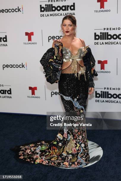 Sofia attends the 2023 Billboard Latin Music Awards at Watsco Center on October 05, 2023 in Coral Gables, Florida.