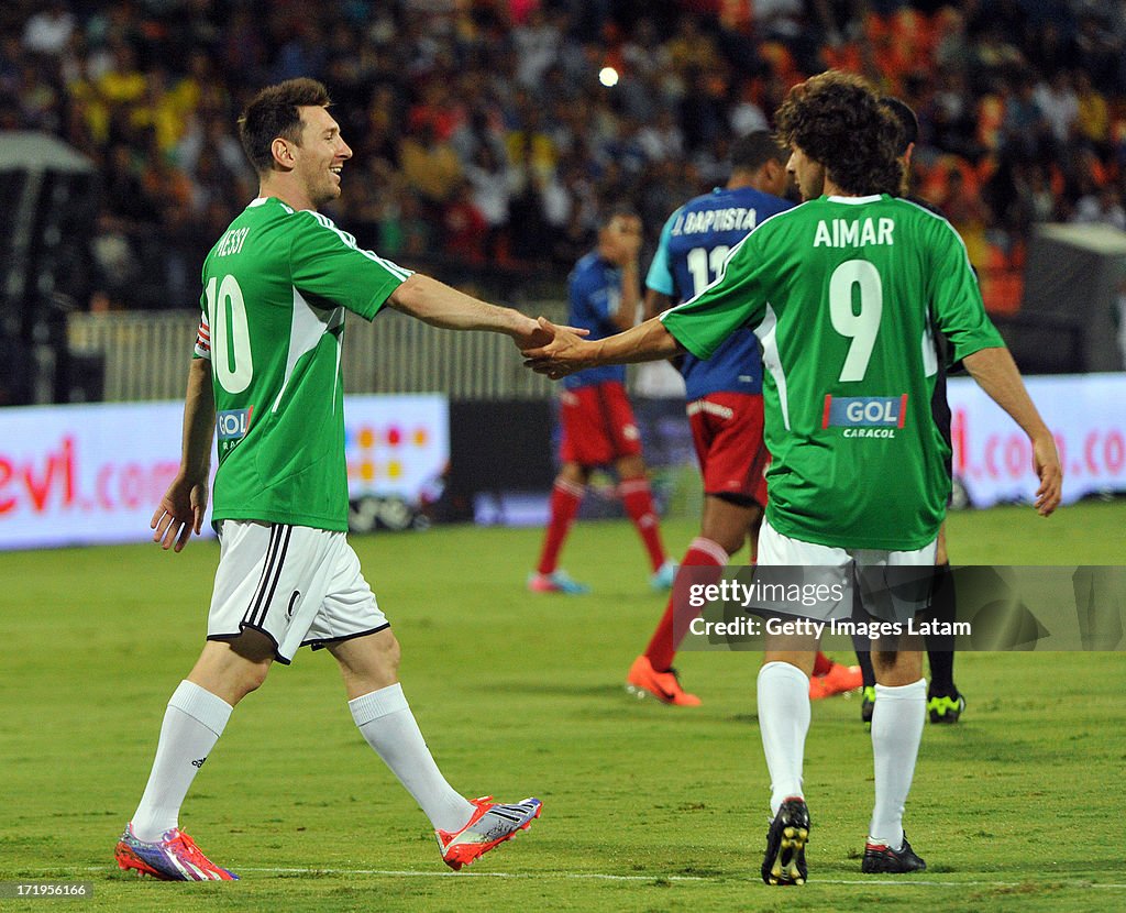 Messi & Friends v The Rest of the World XI - Game One