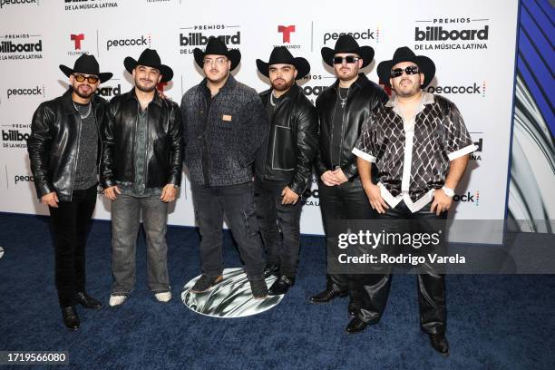 Grupo Frontera attends the 2023 Billboard Latin Music Awards at Watsco Center on October 05, 2023 in Coral Gables, Florida.