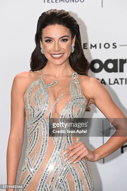 Julia Gama attends the 2023 Billboard Latin Music Awards at Watsco Center on October 05, 2023 in Coral Gables, Florida.
