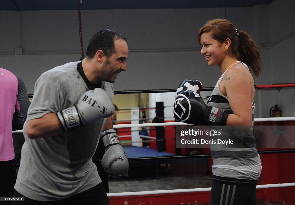 Spanish Women Take Up The Traditionally Male Sport Of Boxing