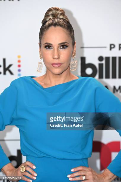 Ivette Machin attends the 2023 Billboard Latin Music Awards at Watsco Center on October 05, 2023 in Coral Gables, Florida.