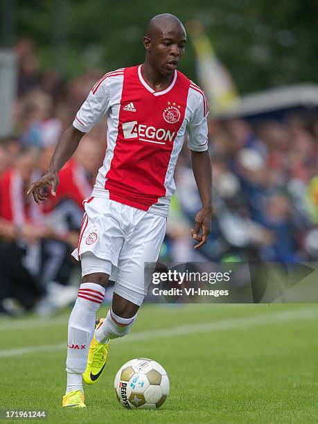 Jody Lukoki of Ajax during the pre season friendly match between SDC Putten and Ajax on June 29, 2013 in Putten, The Netherlands.