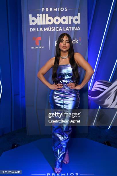 Samadhi Zendejas attends the 2023 Billboard Latin Music Awards at Watsco Center on October 05, 2023 in Coral Gables, Florida.