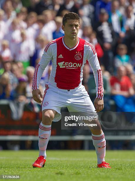 Dejan Meleg of Ajax during the pre season friendly match between SDC Putten and Ajax on June 29, 2013 in Putten, The Netherlands.