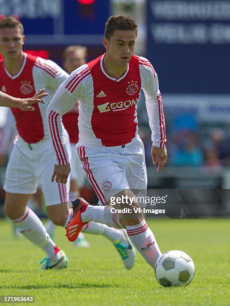 Dejan Meleg of Ajax during the pre season friendly match between SDC Putten and Ajax on June 29, 2013 in Putten, The Netherlands.