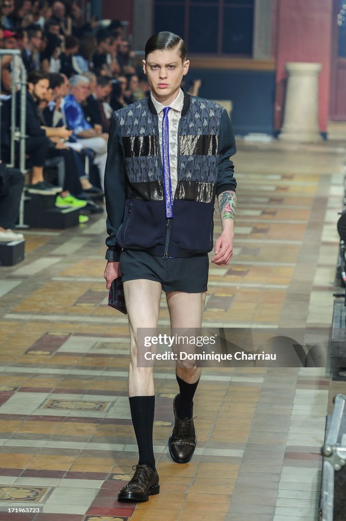 Lanvin : Runway - Paris Fashion Week - Menswear S/S 2014