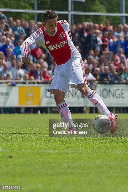 Dejan Meleg of Ajax during the pre season friendly match between SDC Putten and Ajax on June 29, 2013 in Putten, The Netherlands.