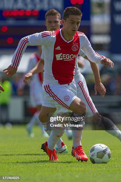 Dejan Meleg of Ajax during the pre season friendly match between SDC Putten and Ajax on June 29, 2013 in Putten, The Netherlands.