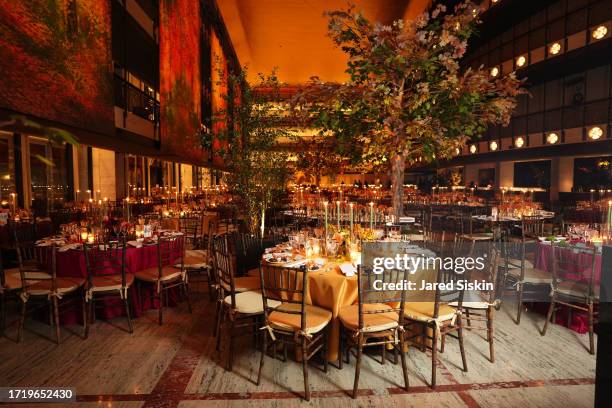 Atmosphere at the New York City Ballet's 2023 Fall Gala at the David H. Koch Theatre at Lincoln Center on October 05, 2023 in New York City.