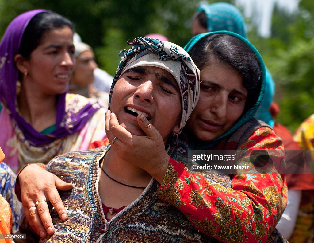 Two Kashmiri Civilians Killed By Indian Army Mourned