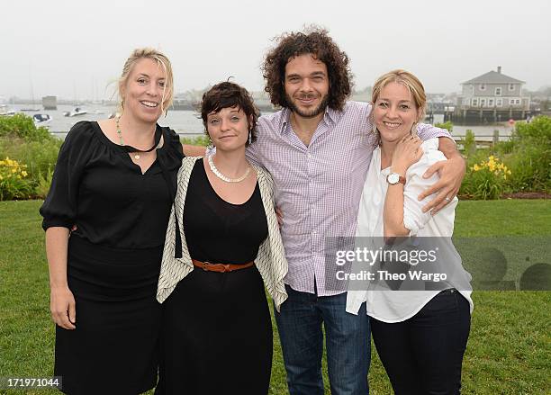 Mystelle Brabbee, Penny Lane, Sean Fine and Andrea Nix Fine attend The 18th Annual Nantucket Film Festival on June 29, 2013 in Nantucket,...