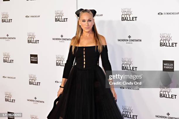 Sarah Jessica Parker attends the New York City Ballet 2023 Fall Fashion Gala at David H. Koch Theater, Lincoln Center on October 05, 2023 in New York...