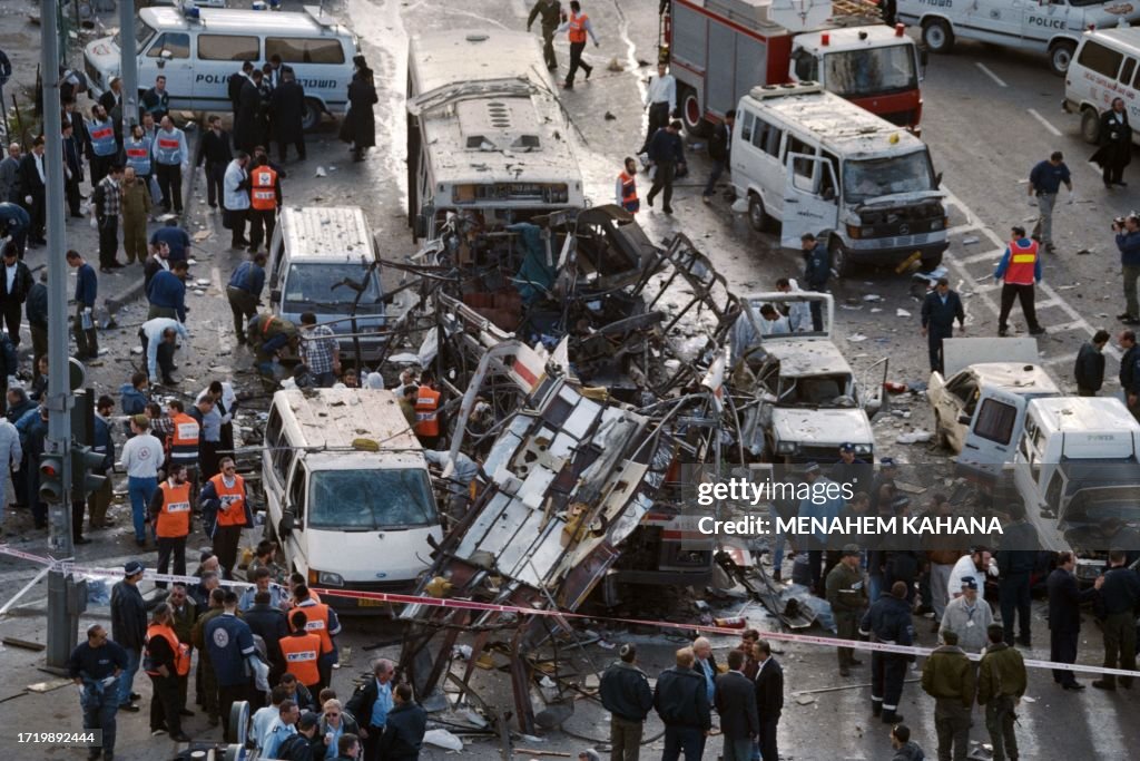 ISRAEL-JERUSALEM-SUICIDE BOMBING-BUS