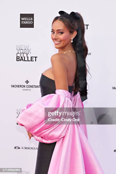 Emira D'Spain attends the New York City Ballet 2023 Fall Fashion Gala at David H. Koch Theater, Lincoln Center on October 05, 2023 in New York City.