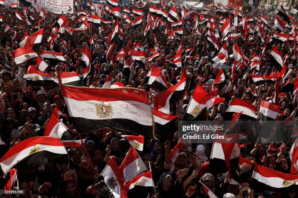 Protests Mark The Anniversary Of Morsi Election