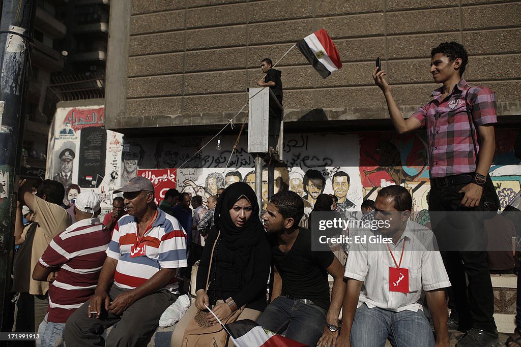 Protests Mark The Anniversary Of Morsi Election