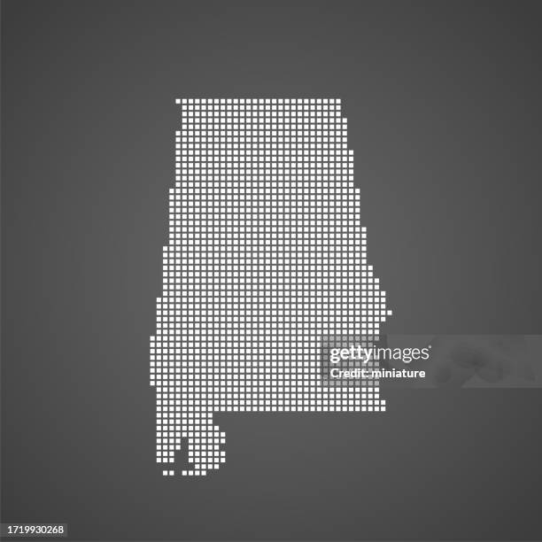 Alabama Vector File Alabama Map High-Res Vector Graphic - Getty Images