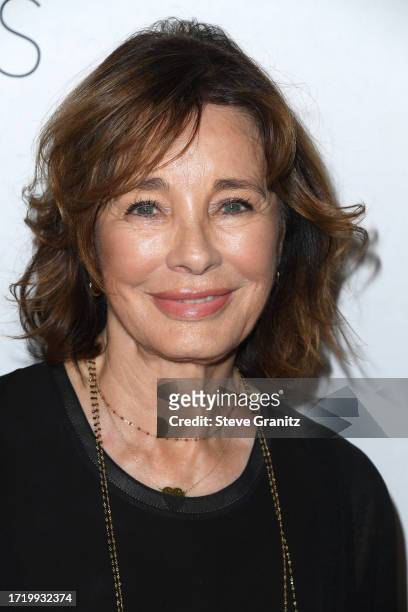 Anne Archer arrives at the Los Angeles Special Screening Of "Miranda's Victim" at Regency Bruin Theatre on October 05, 2023 in Los Angeles,...