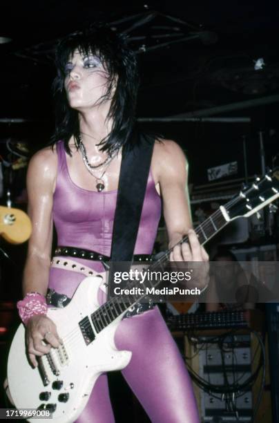 Joan Jett in Concert in 1984