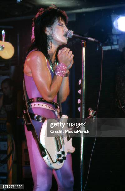 Joan Jett in Concert in 1984