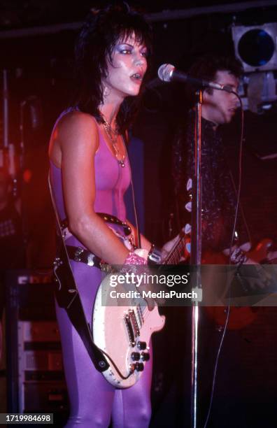 Joan Jett in Concert in 1984