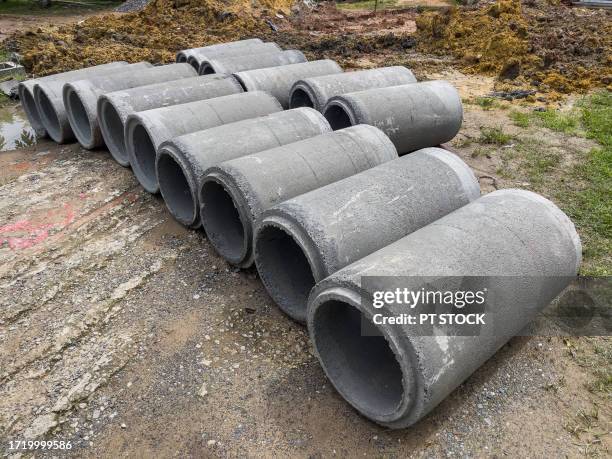Beena OO Gauge 1:76 Concrete Drainage Pipes – 10 Pieces For Dioramas