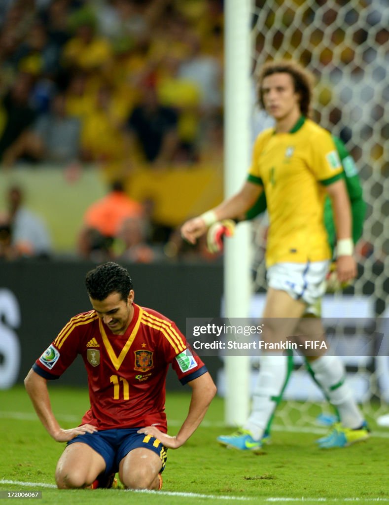 Brazil v Spain: Final - FIFA Confederations Cup Brazil 2013