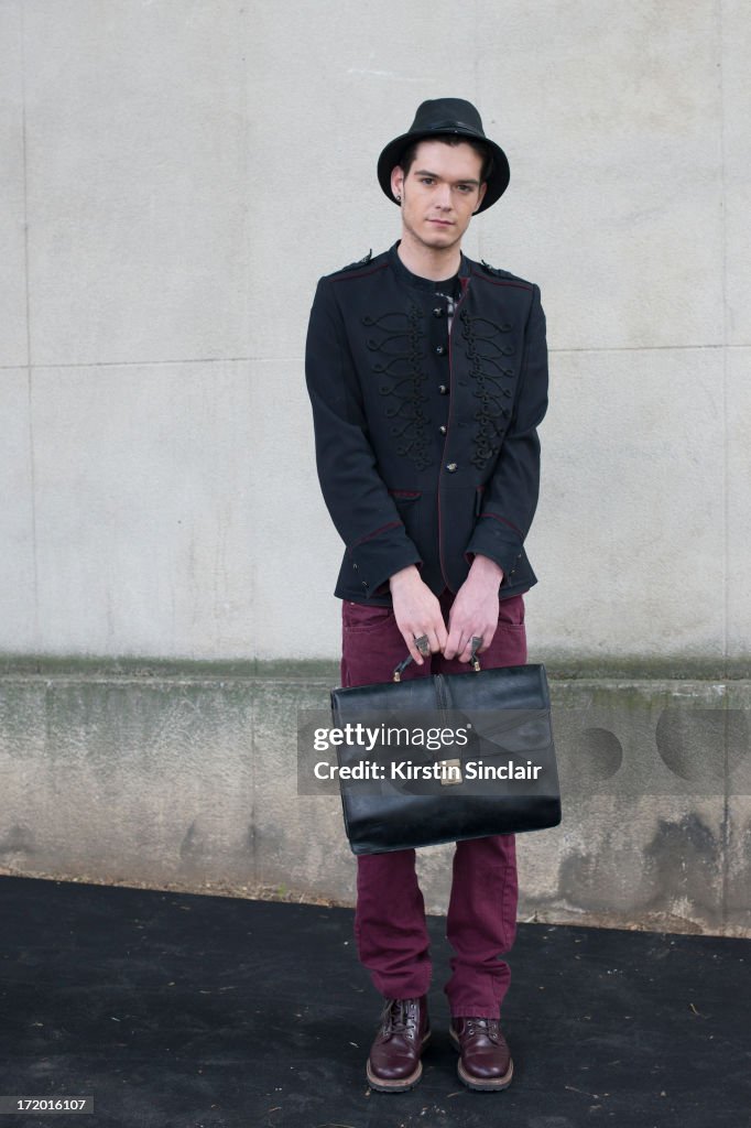 Street Style On June, 29 - Paris Fashion Week Menswear S/S 2014