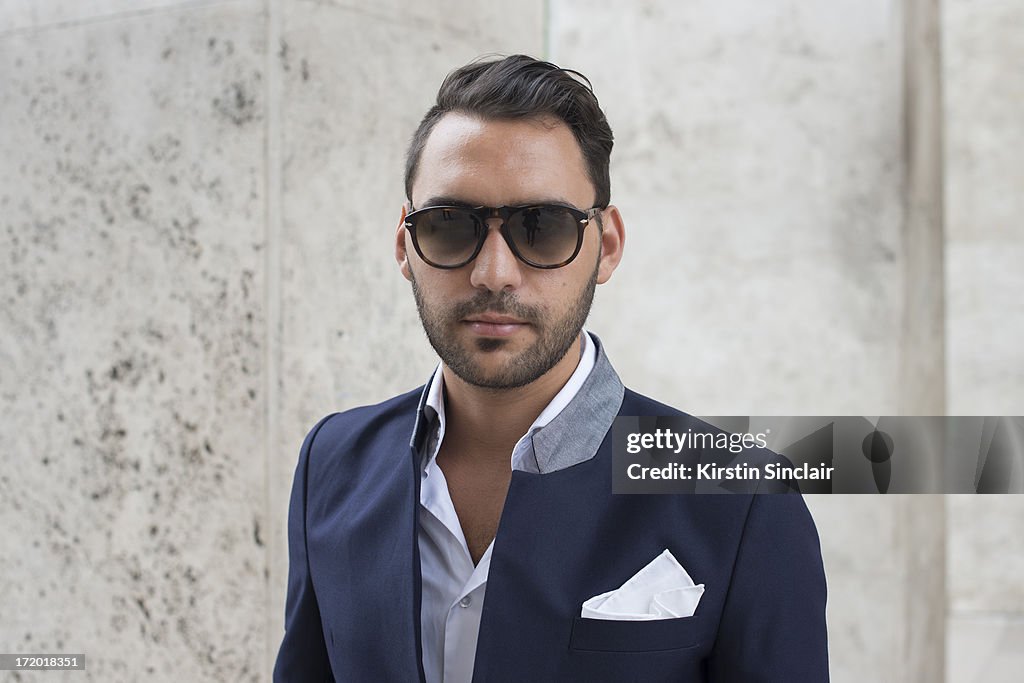 Street Style On June, 28 - Paris Fashion Week Menswear S/S 2014