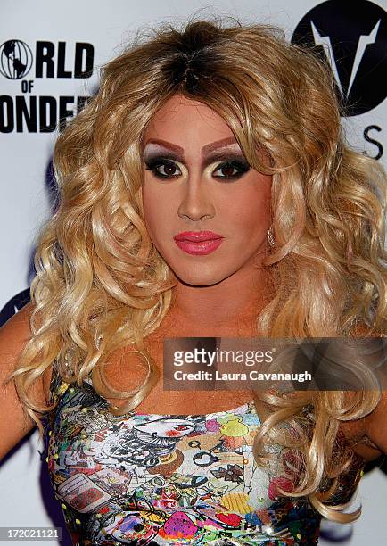 Phi Phi O'Hara attends Logo TV's Official Pride NYC 2013 Event at Highline Ballroom on June 30, 2013 in New York City.