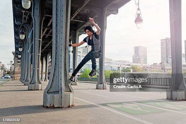 rollerblading - inline skate bildbanksfoton och bilder