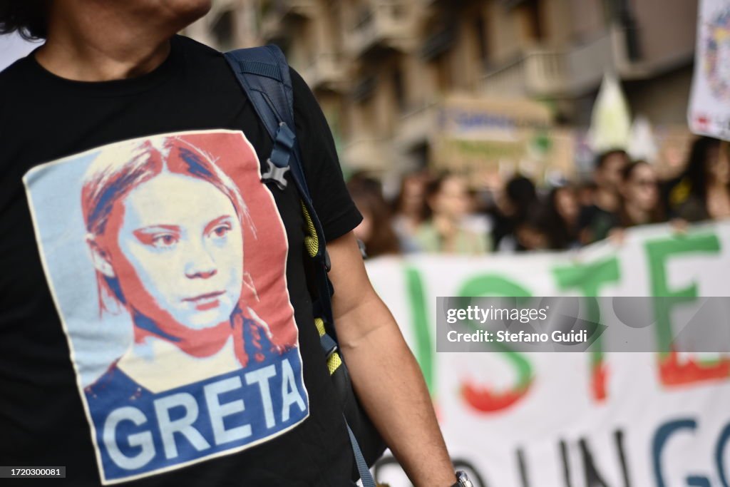 Climate Activists Rally At Fridays For Future