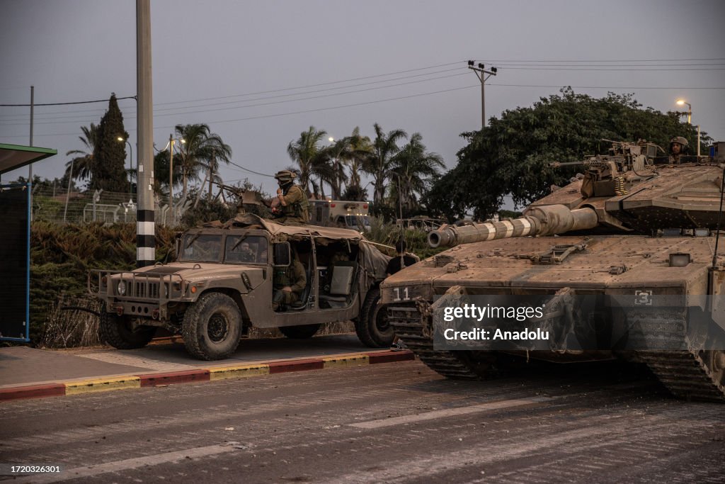 Israeli forces increase measures near the Gaza border