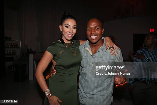 Bridget Kelly and Sheldon Candis attend BET Post Party at SupperClub Los Angeles on June 30, 2013 in Los Angeles, California.