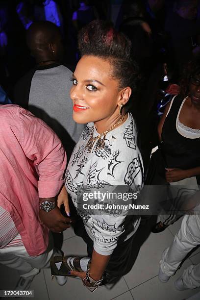 Marsha Ambrosius attends BET Post Party at SupperClub Los Angeles on June 30, 2013 in Los Angeles, California.