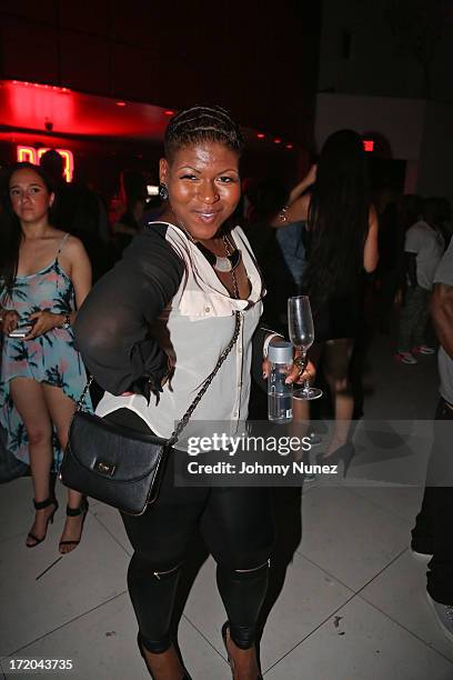 Stacy Barthe attends BET Post Party at SupperClub Los Angeles on June 30, 2013 in Los Angeles, California.