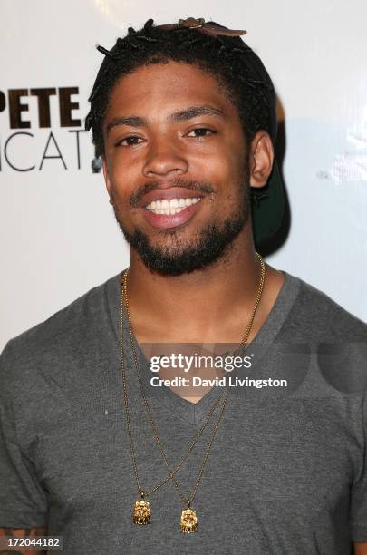 Player Asa Jackson attends the "Party After" BET Awards 2013 hosted by Chris Brown and Nick Cannon at the Belasco Theater on June 30, 2013 in Los...
