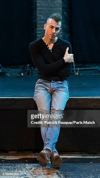 Singer Asaf Avidan is photographed for Paris Match on December 19, 2012 in Paris, France.