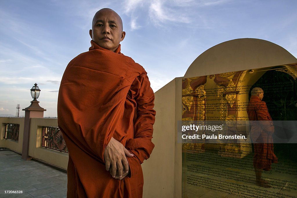 Radical Burmese Monk Wirathu And His Monastery