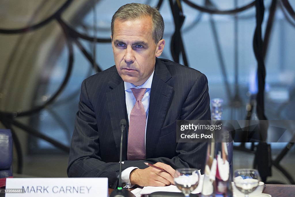 Mark Carney Begins Role As New Governor Of Bank Of England