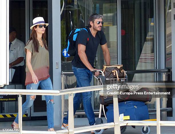 Eugenia Silva and Alfonso de Borbon are seen on June 30, 2013 in Ibiza, Spain.