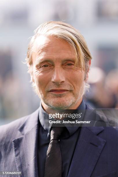 Mads Mikkelsen attends the "The Promised Land" Premiere & Golden Eye Award for Mads Mikkelsen during the 19th Zurich Film Festival at Kino Corso on...