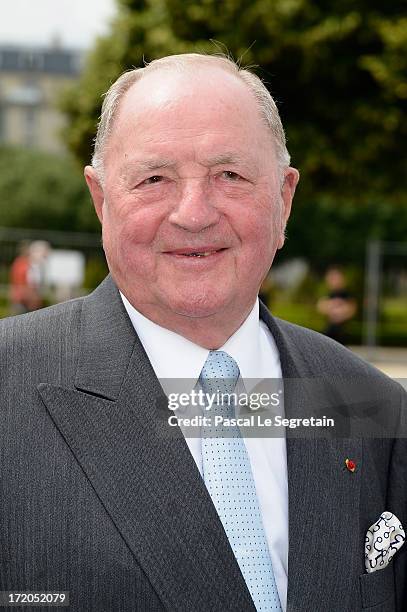 Albert Frere attends the Christian Dior show as part of Paris Fashion Week Haute-Couture Fall/Winter 2013-2014 at Hotel Des Invalides on July 1, 2013...