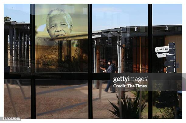 The Nelson Mandela Museum in Qunu, South Africa. Mandela remains in a serious but stable condition at the Medi-Clinic Heart Hospital in Pretoria due...