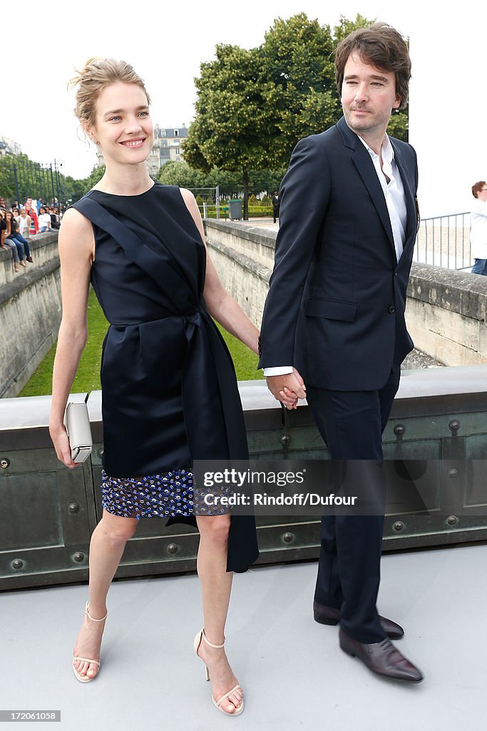 Christian Dior : Outside Arrivals - Paris Fashion Week Haute-Couture F/W 2013-2014