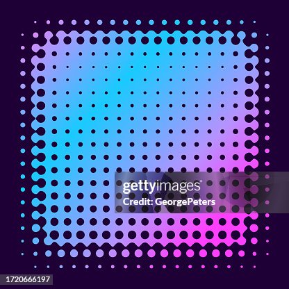 Square Shape Half tone background Square Shape Half tone background