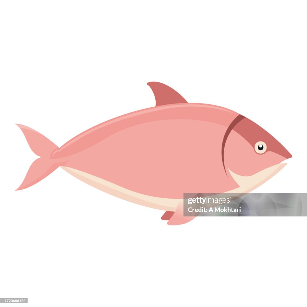 Fish icon and illustration.