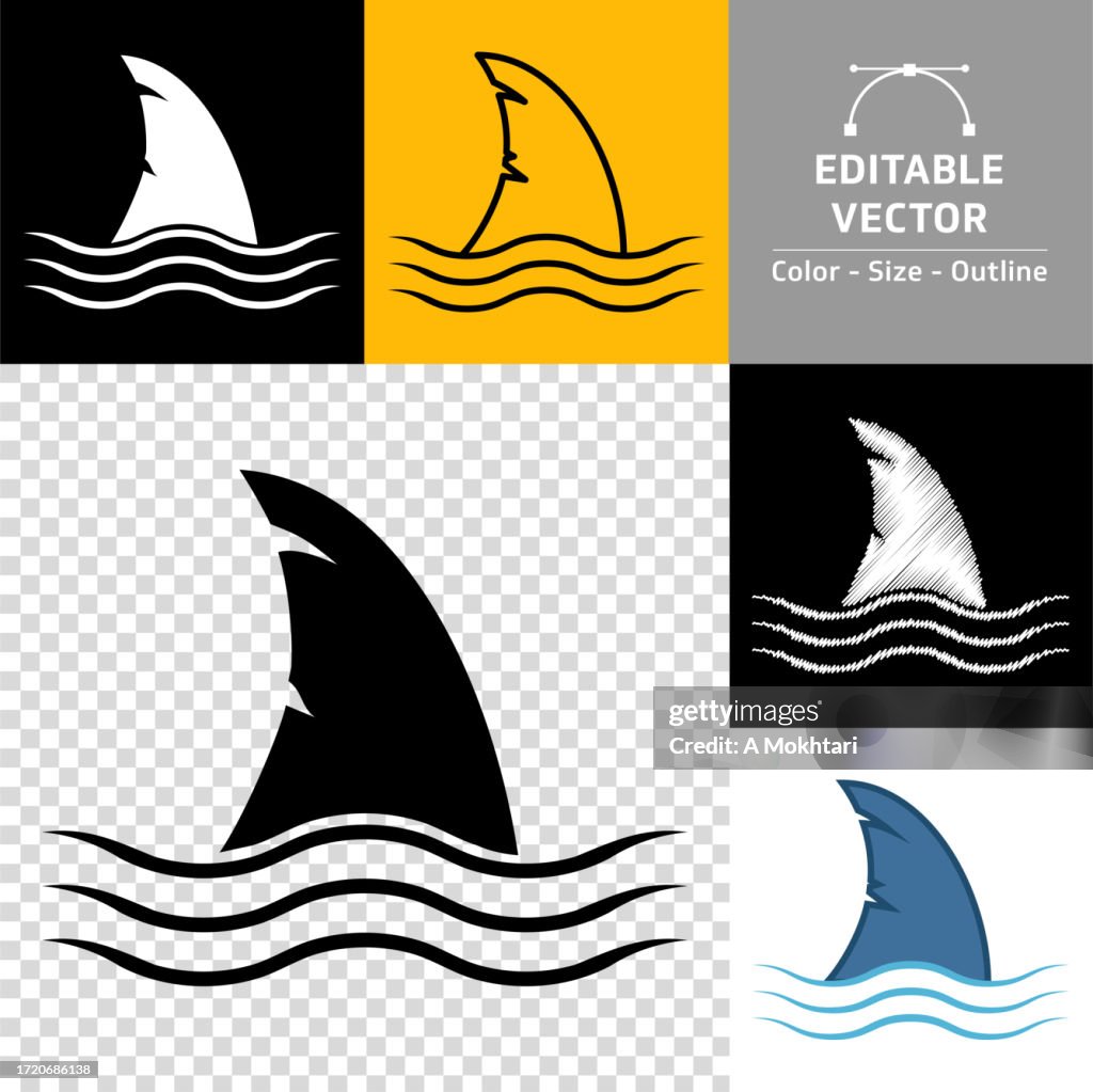 Fin Outline Shark Fin Outline Cartoon Outline Mischievous Boy Wearing A Shark Fin