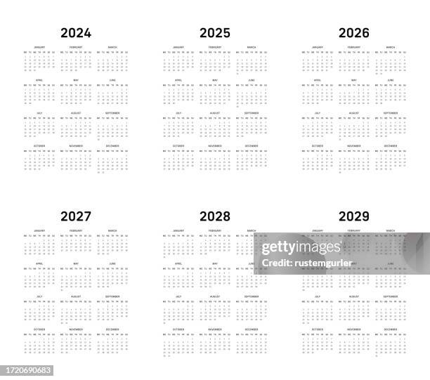 Calendar 2021 2022 2023 2024 2025 206 2027 2028 2029 2030 Symple